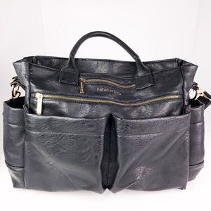 Honest Co Vegan Leather Diaper Bag
